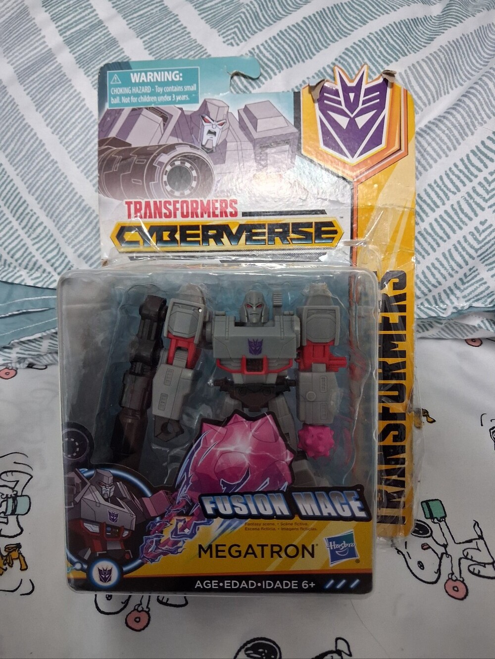 Transformers Cyberverse Fusion Mage Megatron Action Figure Sealed